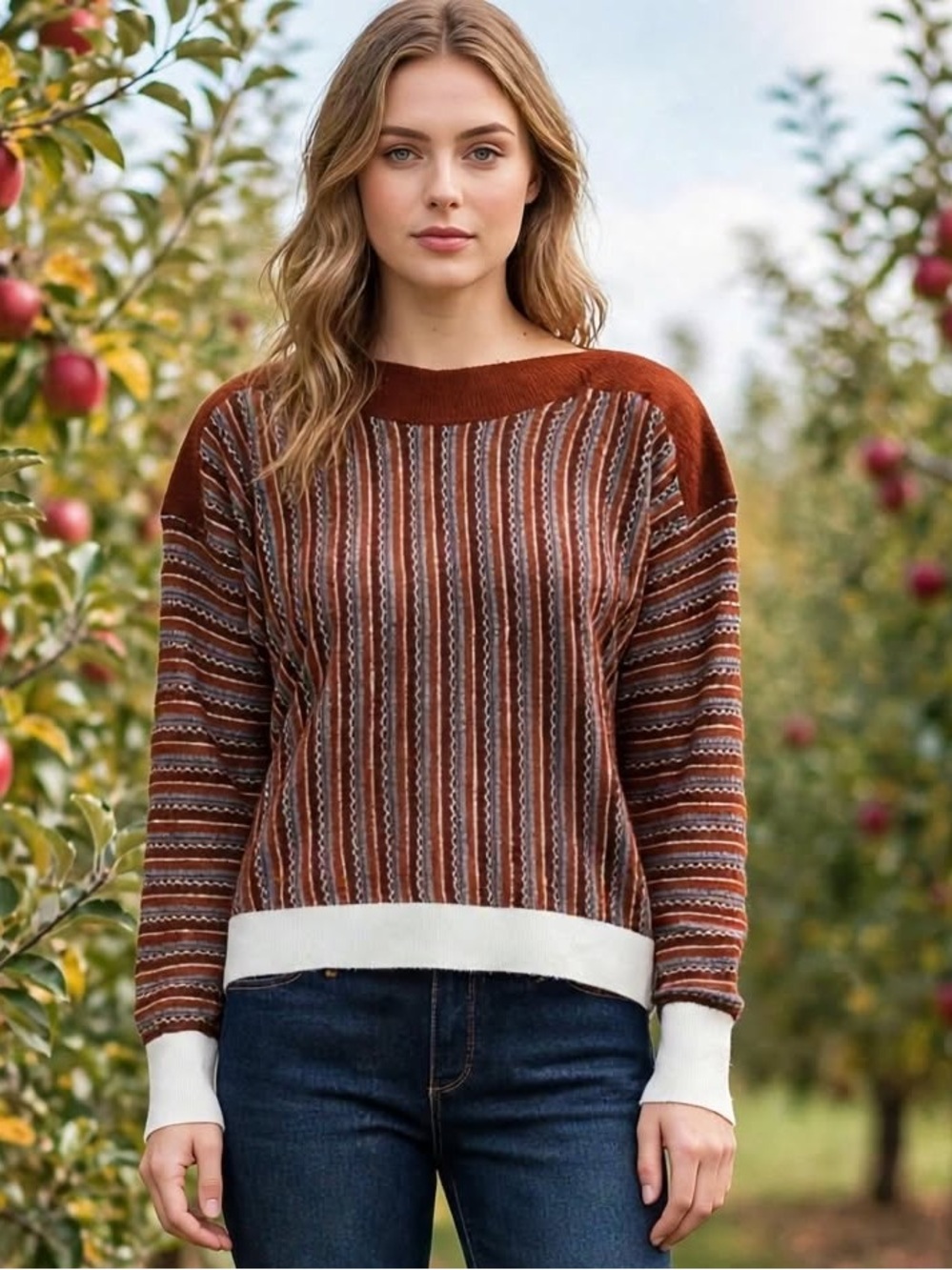 Sita Murt Striped Multicolor Sweater size 8